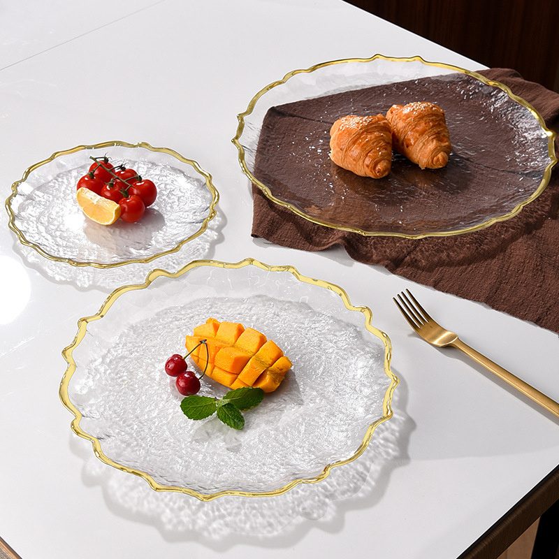 Wholesale Glass Charger Plate PZ-011 - Image 2